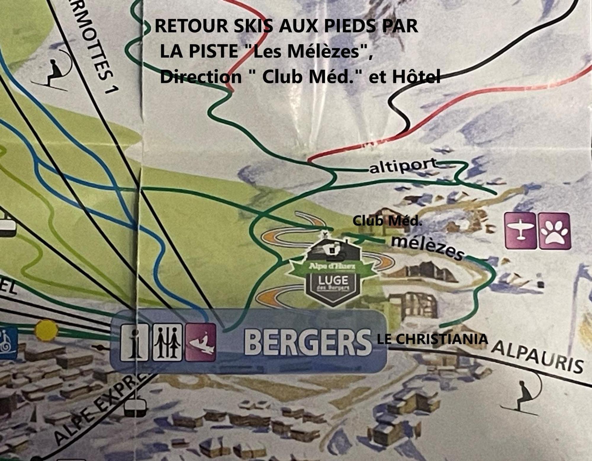 Апартаменти Le Christiania Les Bergers Alpe d'Huez Екстер'єр фото
